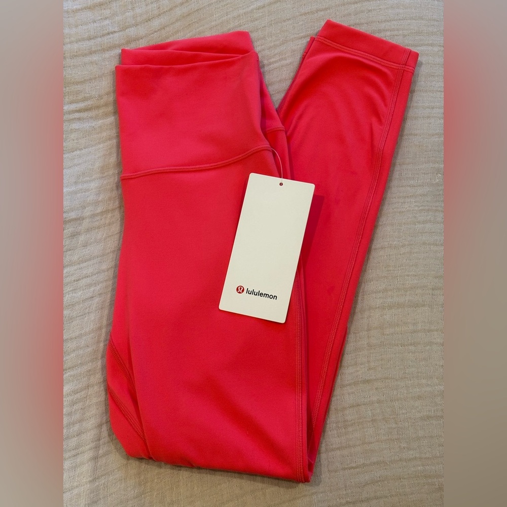 Lululemon Align HR Pant 25” Lipstick Pink